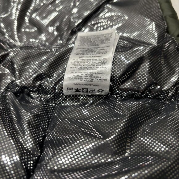 Youth XL Pike Lake II Green Orange Full Zip Puffer Long Sleeve Hooded Jacket - Picture 13 of 15